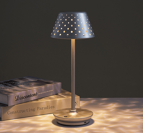 Rechargeable Table Lamp with Wireless Luxury