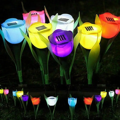 Sunbeam - Solar Blossom Garden Lamps