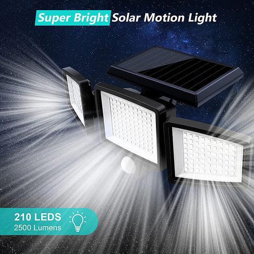 Solar Security Lights with Motion Sensor