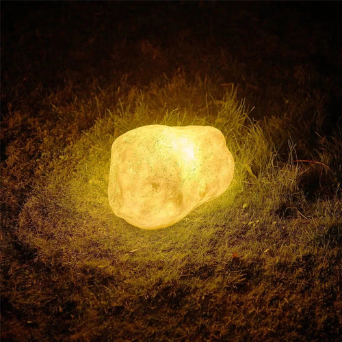 Solar Outdoor Lamp Living Stone – E27, IP65, Garden & Pathways