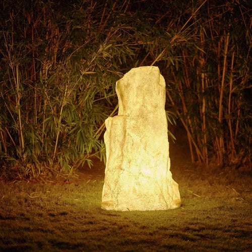 Solar Outdoor Lamp Living Stone – E27, IP65, Garden & Pathways