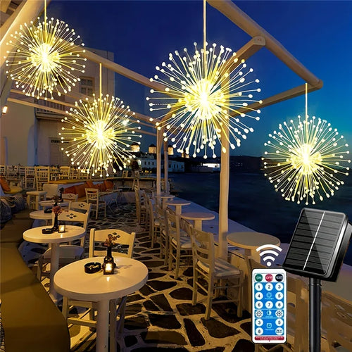 LunaGlow - Hanging Solar Party Lamp