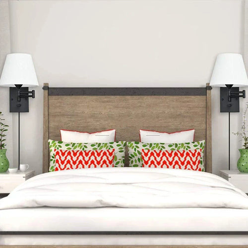 FlexiGlow - LED Wall Lamp with Fabric Shade Adjustable Wall Lamp