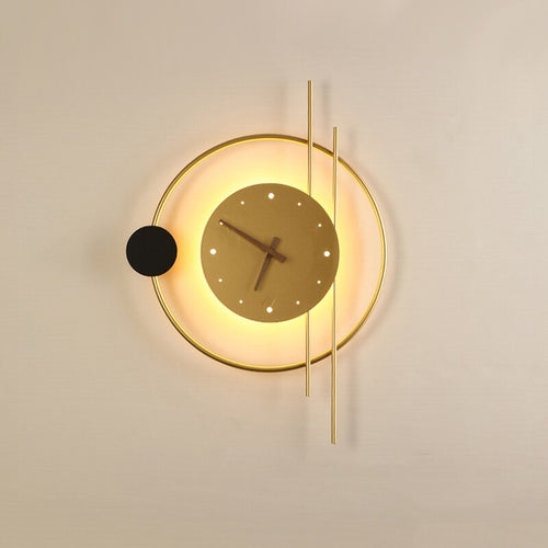 Zeitkunst Wall Clock – Elegant Illuminated Timepiece