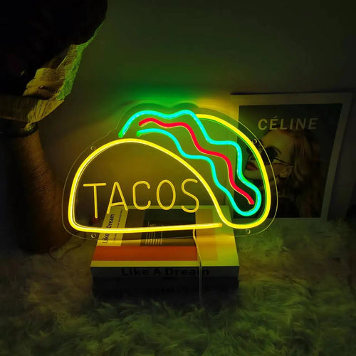 NeonTaco – LED Neon Sign with Taco Design | Atmospheric Lighting
