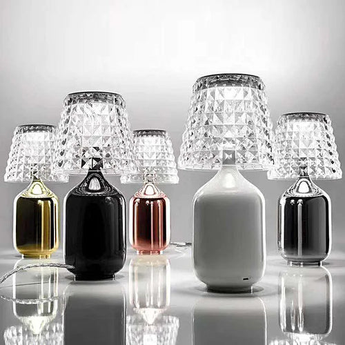 LumiBrill - Decorative LED Table Lamp in Crystal Look