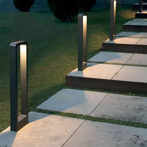 Garden Lighting LED Outdoor Post Modern Path Lamp Weatherproof Design