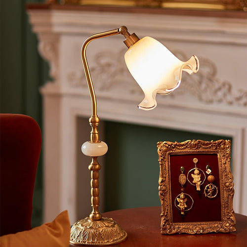 BrassGlow - Luxury Brass Table Lamp
