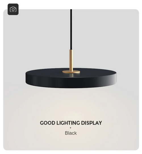 SteelGlow - UFO Metal LED Pendant Light