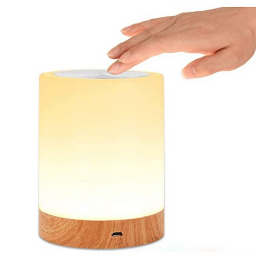 Night Light - Touch Lamp for Bedrooms and Living Room with Rechargeable Battery