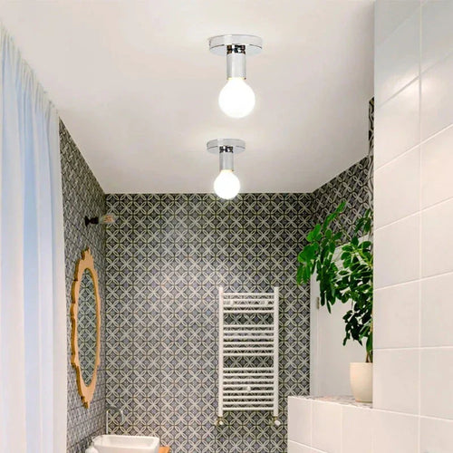 RetroMetal - Vintage Industrial Metal Pendant Light