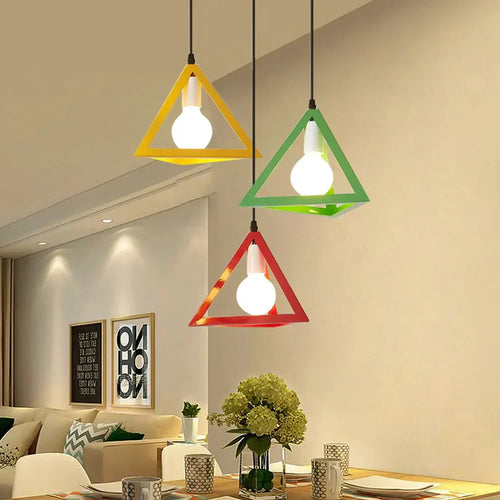IronGlow - Vintage Industrial Iron Pendant Light for Living and Dining Room