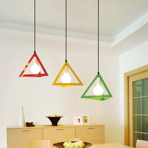 IronGlow - Vintage Industrial Iron Pendant Light for Living and Dining Room