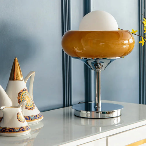 VintageOrange - Retro Design Table Lamp for Stylish Lighting