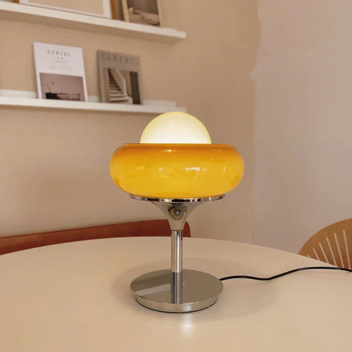 VintageOrange - Retro Design Table Lamp for Stylish Lighting
