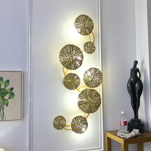 GoldenLuxe - Wall Sconce with Classic Elegance