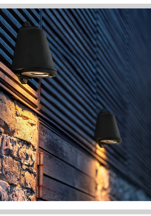 SolsticeGlow - Modern Outdoor Wall Lamp
