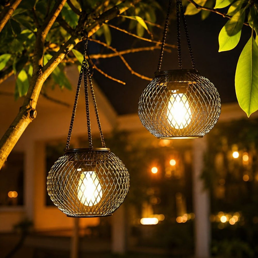 Hanging Outdoor Solar Lantern LED