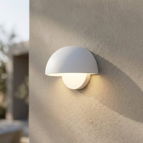 Modern Black Outdoor LED Wall Light