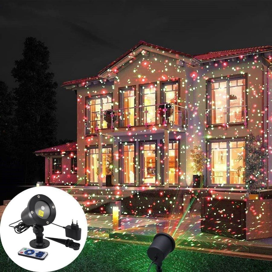 Outdoor Laser Projector – Moving Patterns, Up to 280 m2 Coverage