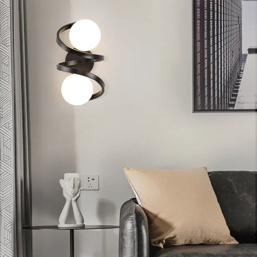 EclipseFlex - Black Copper Wall Lamp | Luxury LED Wall Lighting