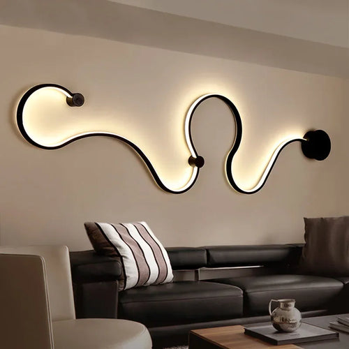 LuminovaGlow - Modern LED Wall Lamp for Indoor Use