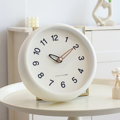 SilenceTime – Silent 10-Inch Wall Clock for Bedroom & Living Room