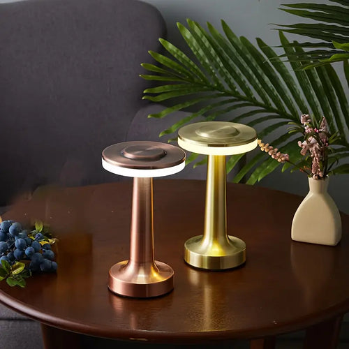 LumiDesign - Elegant Portable & Rechargeable Table Lamp