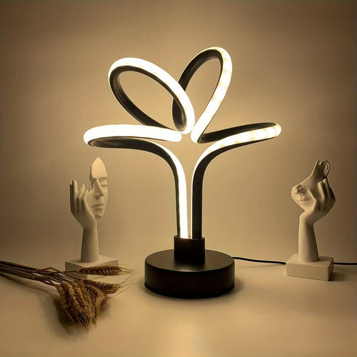 LumiNordic - Modern Nordic-Inspired USB LED Table Lamp
