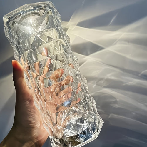 CrystalGlow - LED Crystal Table Lamp with Touch Control