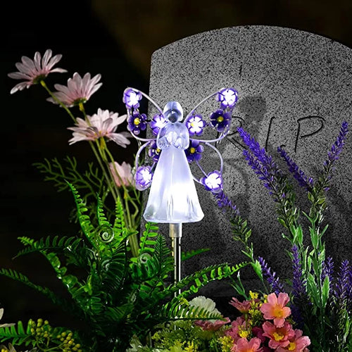 Solar Angel Garden Stake Lamps