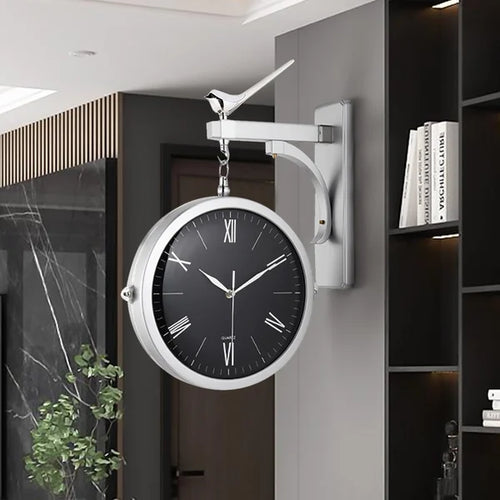 RomanClock - Double-Sided Wall Clock