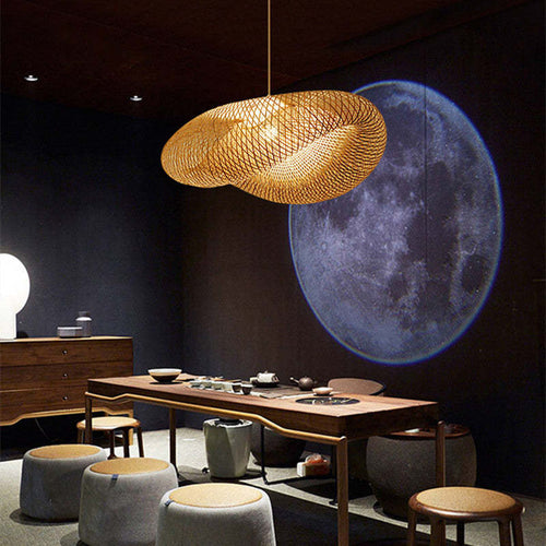 ZenBamboo LED Pendant Light - Bamboo Balls for Bedroom