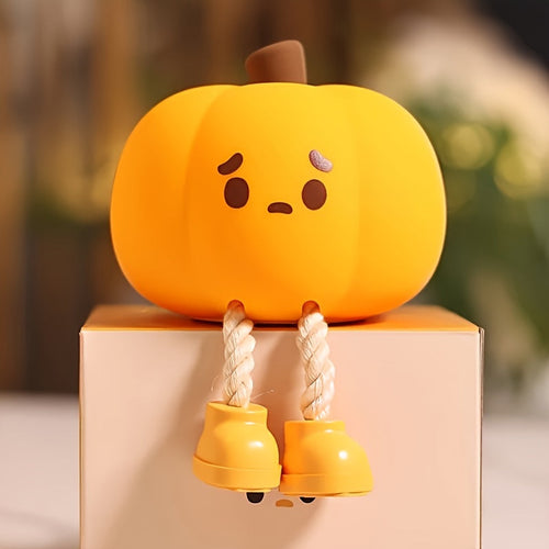 PumpkinGlow - USB Rechargeable LED Pumpkin Night Light