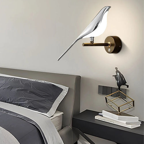 WingSpan - Bird Wall Lamp 360° Rotatable – Stylish and Playful Home Lighting