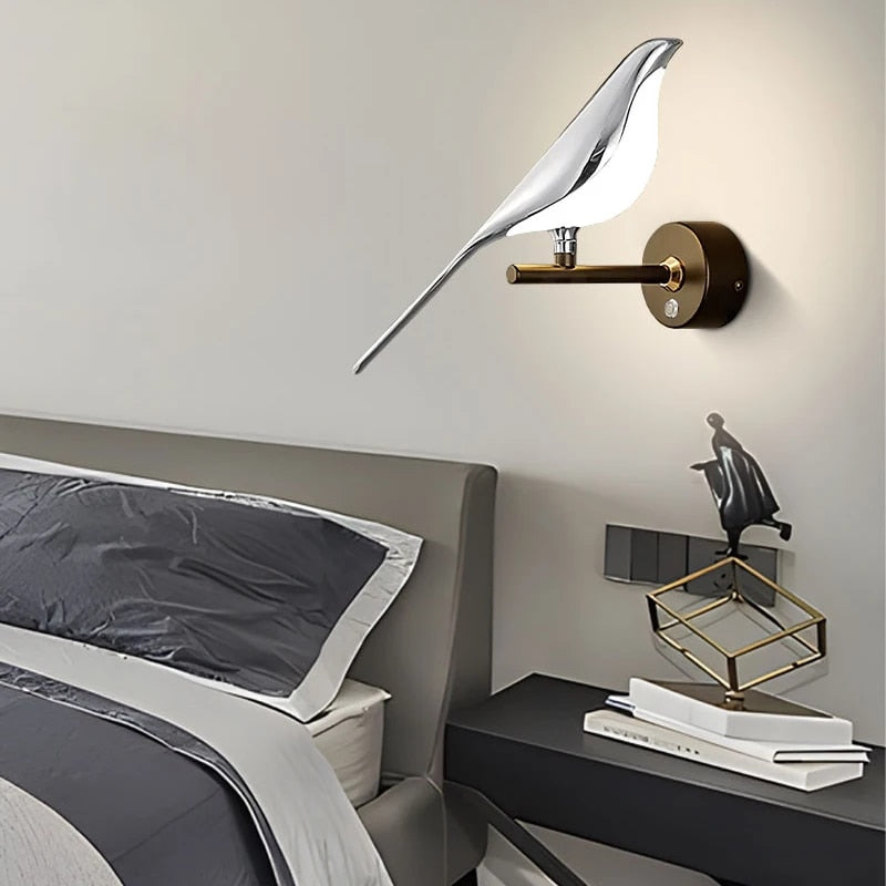 WingSpan - Bird Wall Lamp 360° Rotatable – Stylish and Playful Home Lighting