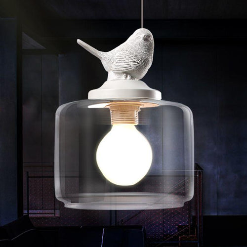 BirdElegance - Pendant Light with Natural Design for Living and Dining Room