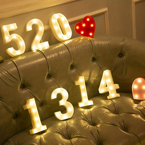 AlphaGlow - LED Decorative Letter Lamp with Battery Power