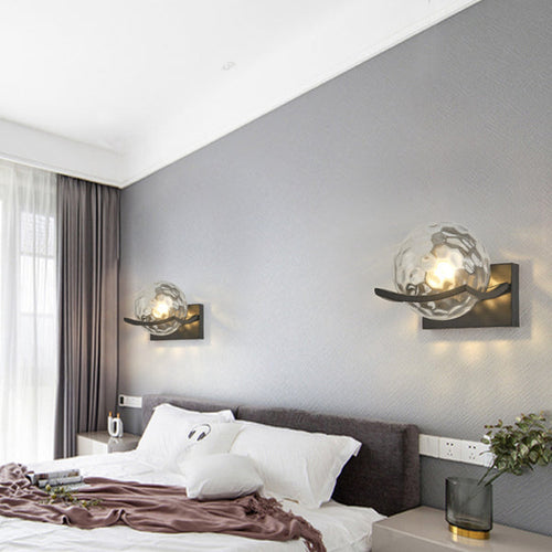 GlassGlow – Modern LED Wall Lamp with Glass Design