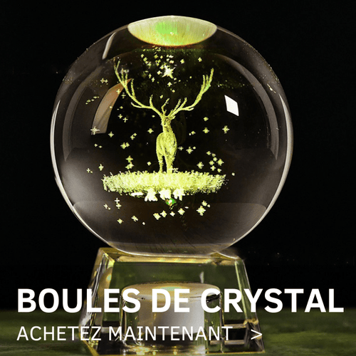LED Crystal Night Light - Multicolor Mood Lamp