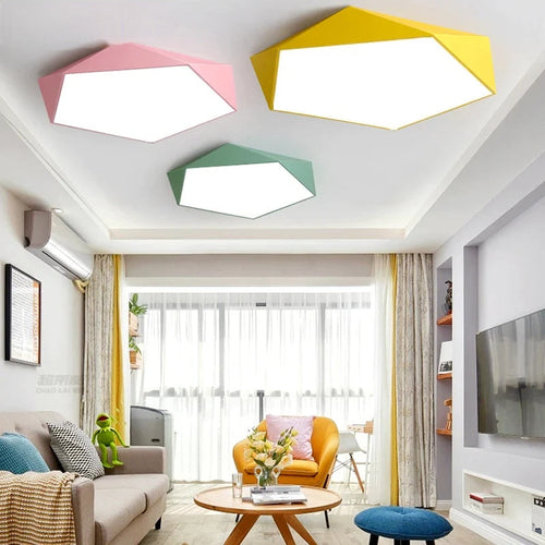 LightHexa - Hexagonal Ceiling Light Pastel