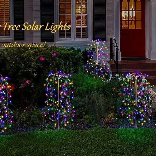3-Pack Solar Garden Lighting Outdoor Decor