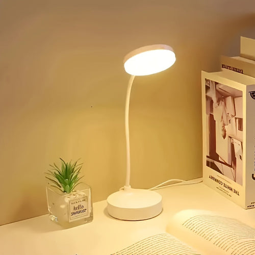 FlexiLight - LED Desk Lamp with 3-Step Dimming and USB Power