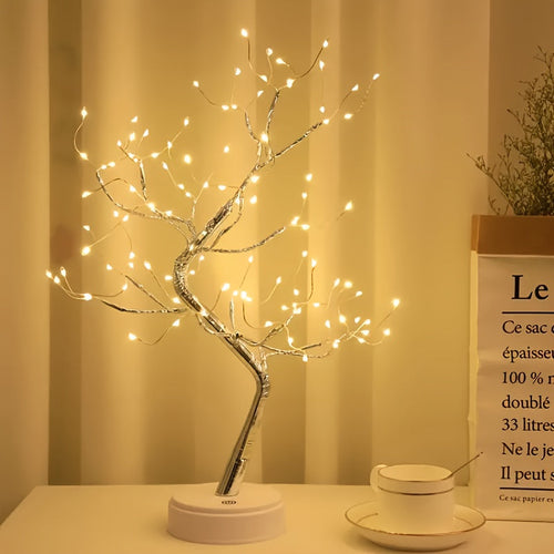 LuminaTree - 108 LED Bonsai Tree Lamp with Touch Control