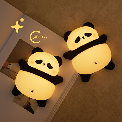 SugarPanda - LED Night Light, Silicone Rechargeable Sleep Lamp