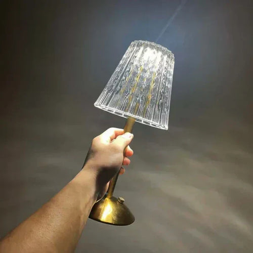 GlowFusion - Crystal Wireless Table Lamp