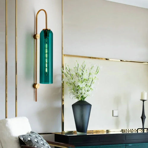 GlassGlow - Modern Glass LED Wall Lamp
