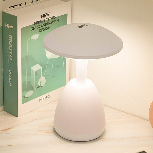 GlowShroom – Dimmable LED Table Lamp with Touch Function for Bedroom & Children's Room