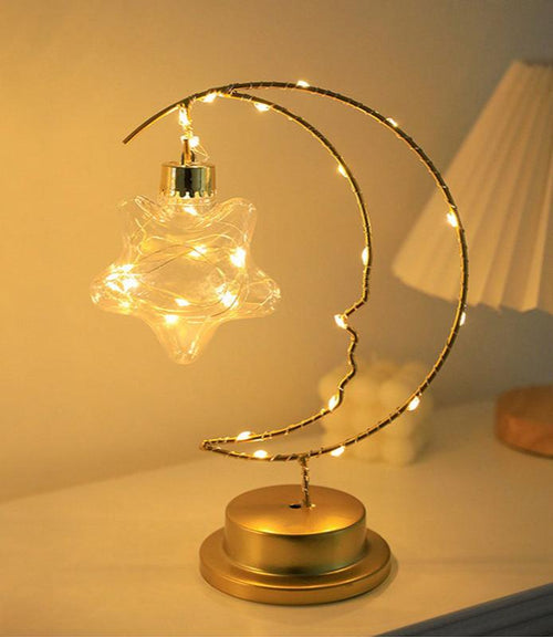 LunaGlow – Moon LED Decorative Night Light – Romantic Table Lamp