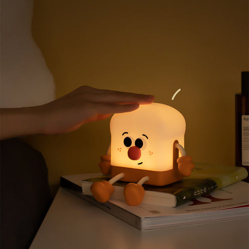 GlowToast - Rechargeable LED Night Light in Toast Design